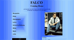 Desktop Screenshot of falco-cominghome.de